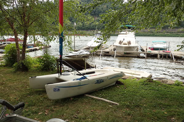 boat set up
