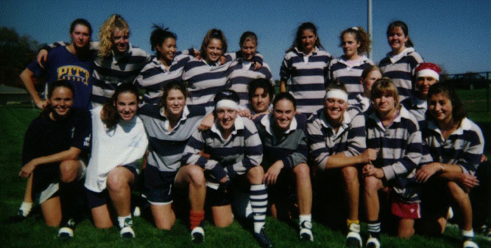 The Ladies Rugby Team UPJ Fall 1997