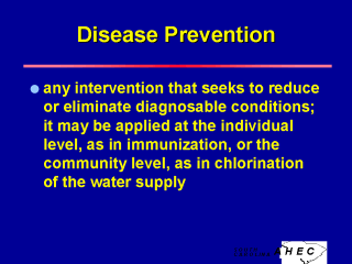 secondary level of disease prevention