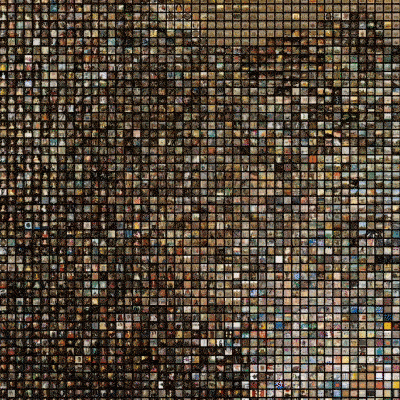 zoom in image of multiple paintings