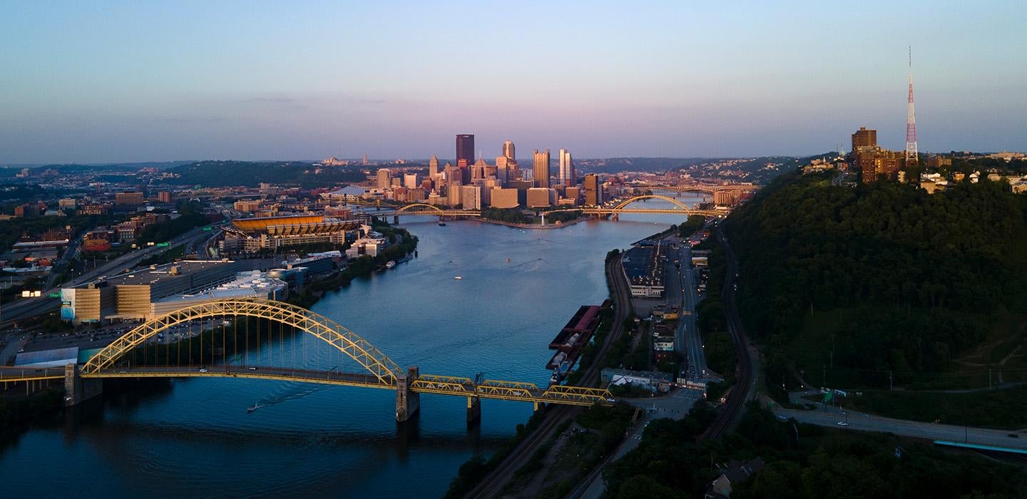 The city of Pittsburgh
