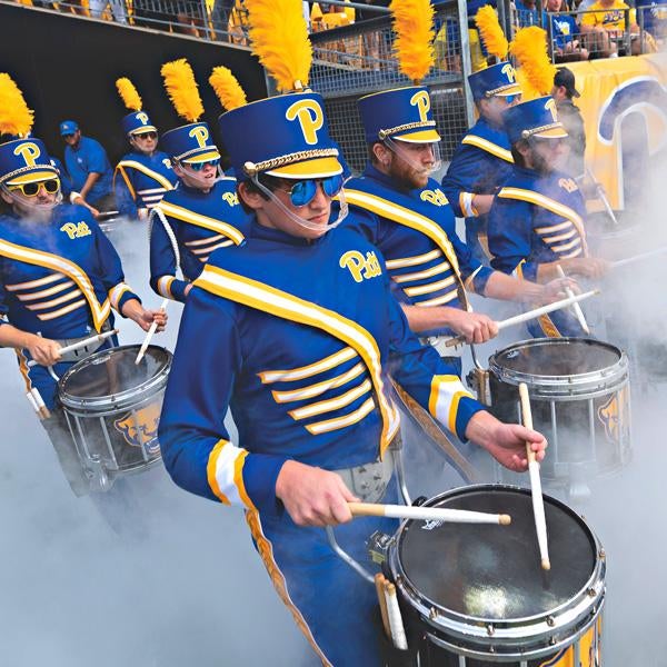 photo of Pitt's Varsity Marching Band