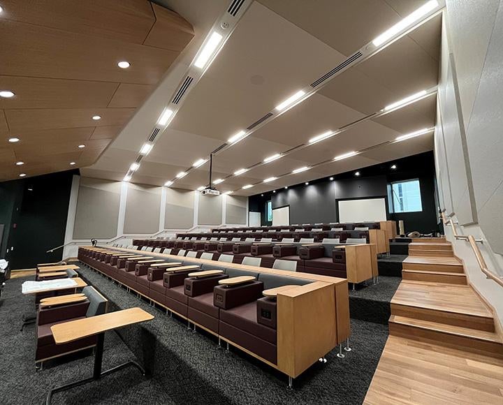 A lecture hall