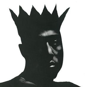 A illustration of a Black man wearing a crown
