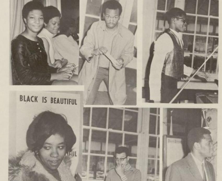 Black students at Pitt engage in various activities.